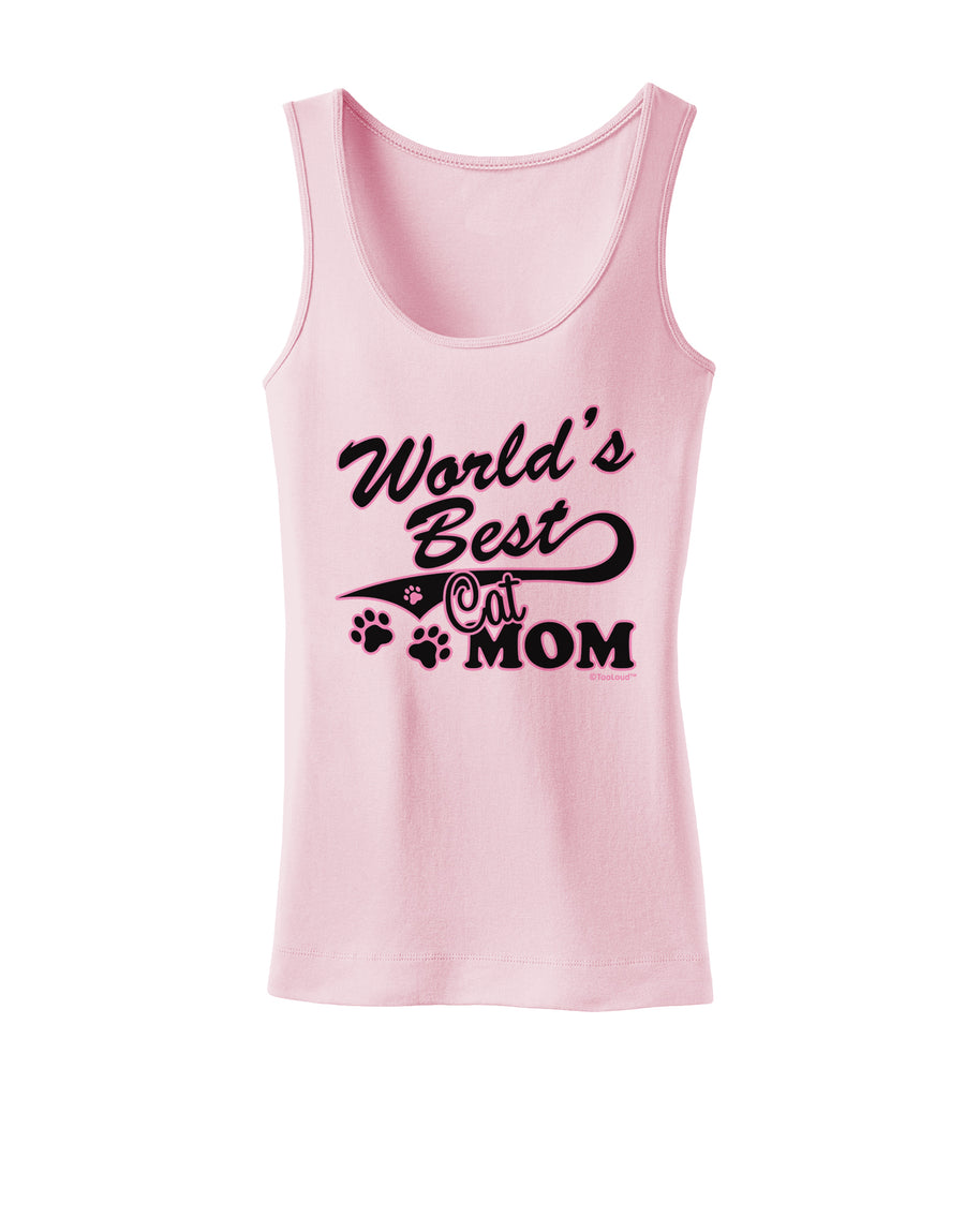 World's Best Cat Mom Womens Tank Top by TooLoud-Womens Tank Tops-TooLoud-White-X-Small-Davson Sales