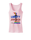 Gay Equality Liberty Justice for All Womens Tank Top-Womens Tank Tops-TooLoud-SoftPink-X-Small-Davson Sales