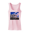 Bighorn Ram Text Womens Tank Top-Womens Tank Tops-TooLoud-SoftPink-X-Small-Davson Sales