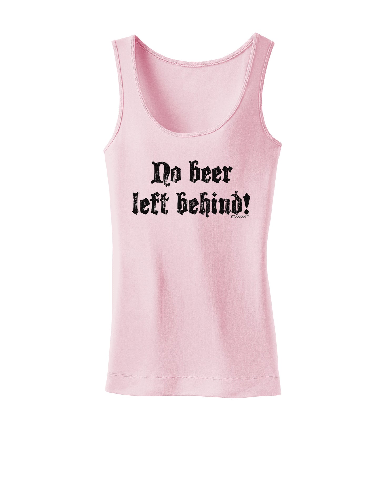 No Beer Left Behind Womens Petite Tank Top-TooLoud-SoftPink-X-Small-Davson Sales