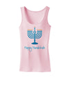 Happy Hanukkah Menorah Womens Tank Top-Womens Tank Tops-TooLoud-SoftPink-X-Small-Davson Sales