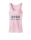 Dreidel Champion Hanukkah Womens Tank Top-Womens Tank Tops-TooLoud-SoftPink-X-Small-Davson Sales