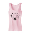 Cute Dalmatian Dog Womens Tank Top by TooLoud-Womens Tank Tops-TooLoud-SoftPink-X-Small-Davson Sales