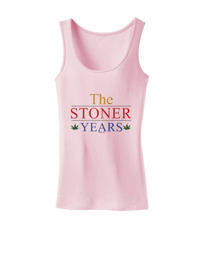 The Stoner Years Womens Petite Tank Top by TooLoud-TooLoud-SoftPink-X-Small-Davson Sales