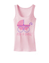 It's a Girl - Baby Carriage Womens Tank Top-Womens Tank Tops-TooLoud-SoftPink-X-Small-Davson Sales