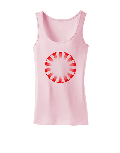 TooLoud Watercolor Peppermint Womens Petite Tank Top-TooLoud-SoftPink-X-Small-Davson Sales