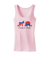 Everyone Poops Donkey Elephant Womens Tank Top-Womens Tank Tops-TooLoud-SoftPink-X-Small-Davson Sales