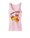 Cute Kawaii Candy Corn Halloween Womens Tank Top-Womens Tank Tops-TooLoud-SoftPink-X-Small-Davson Sales