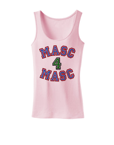 Masc 4 Masc College Stud Womens Tank Top by-Womens Tank Tops-TooLoud-SoftPink-X-Small-Davson Sales