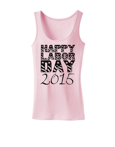 Happy Labor Day 2015 Womens Tank Top-Womens Tank Tops-TooLoud-SoftPink-X-Small-Davson Sales