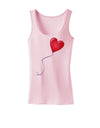 Cute Red Heart Balloon Womens Tank Top-Womens Tank Tops-TooLoud-SoftPink-X-Small-Davson Sales