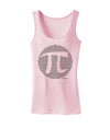 Pi Day Design - Pi Circle Cutout Womens Tank Top by TooLoud-Womens Tank Tops-TooLoud-SoftPink-X-Small-Davson Sales