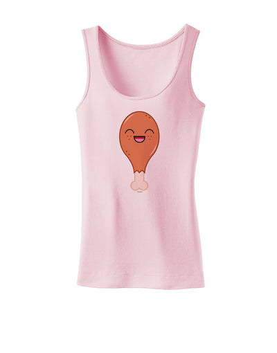 Chicken Leg Womens Tank Top-Womens Tank Tops-TooLoud-SoftPink-X-Small-Davson Sales