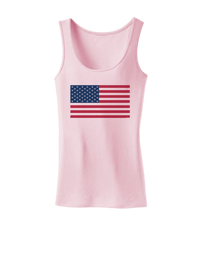 American Flag - Marijuana Leaf Womens Tank Top-Womens Tank Tops-TooLoud-SoftPink-X-Small-Davson Sales