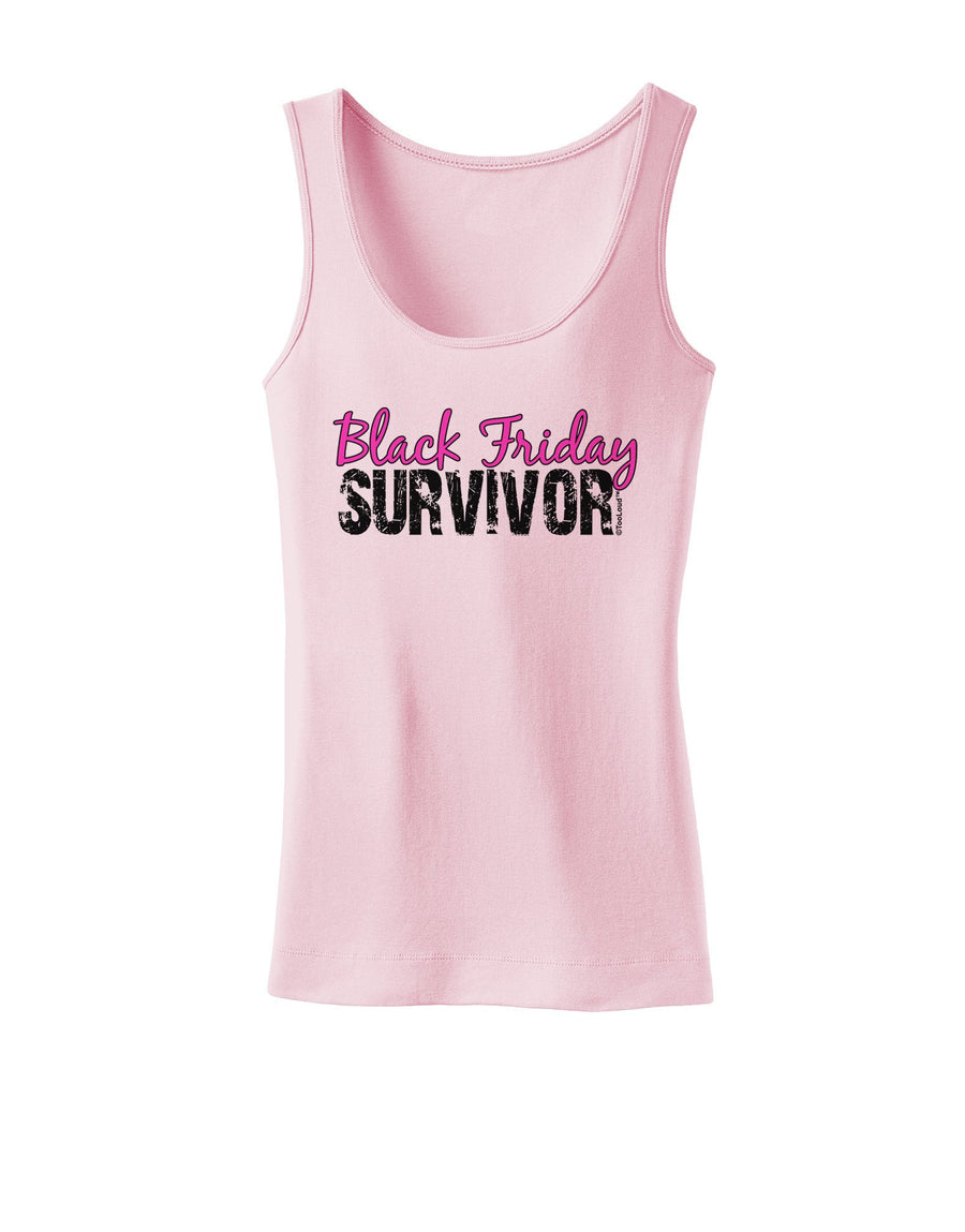 Black Friday Survivor Womens Tank Top-Womens Tank Tops-TooLoud-SoftPink-XXXX-Large-Davson Sales