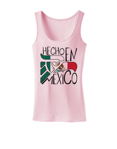 Hecho en Mexico Design - Mexican Flag Womens Tank Top by TooLoud-Womens Tank Tops-TooLoud-SoftPink-X-Small-Davson Sales