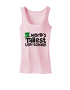 World's Tallest Leprechaun Womens Tank Top by TooLoud-Womens Tank Tops-TooLoud-SoftPink-X-Small-Davson Sales