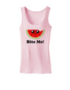 Bite Me Womens Tank Top-Womens Tank Tops-TooLoud-SoftPink-X-Small-Davson Sales