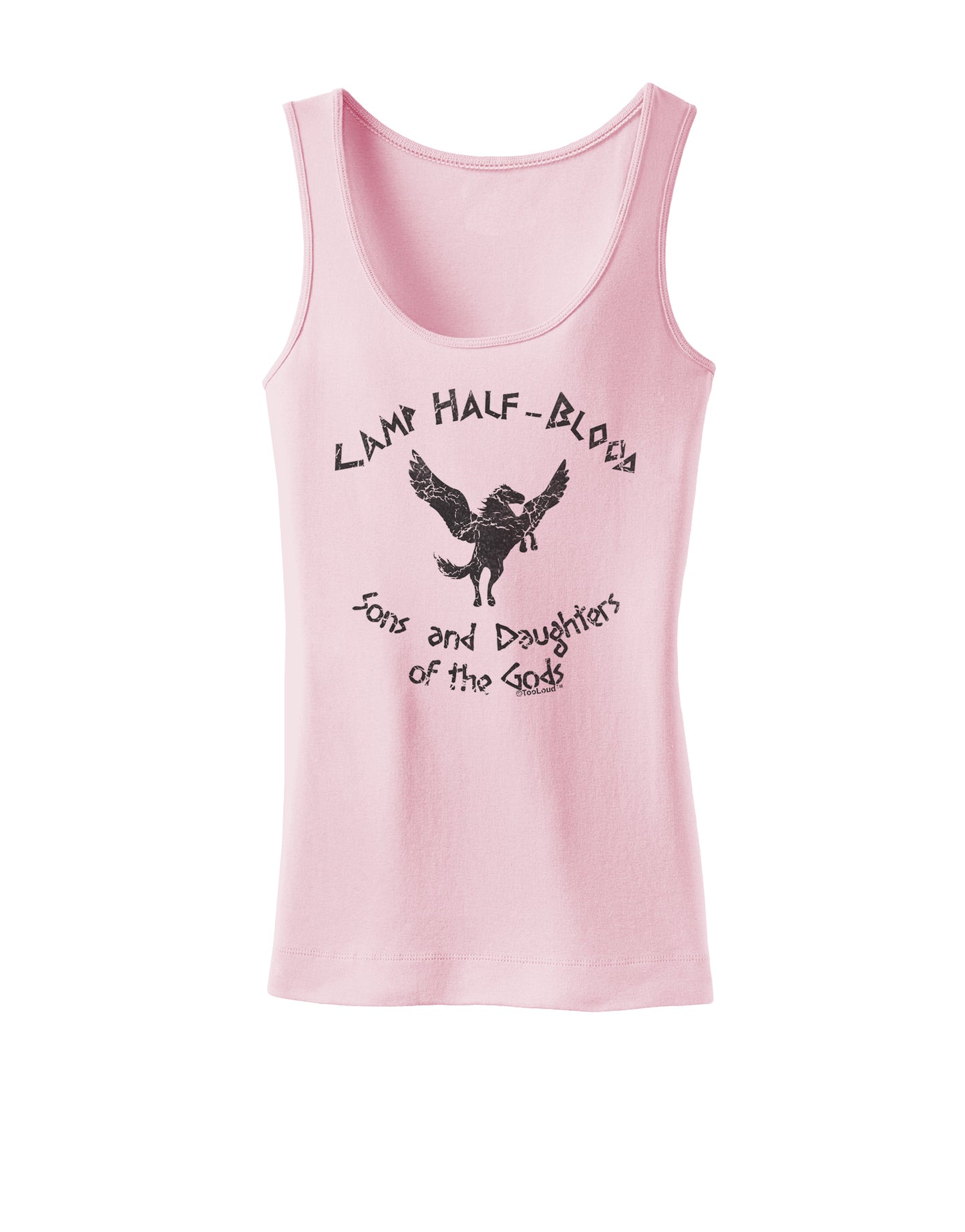 Camp Half-Blood Sons and Daughters Womens Petite Tank Top-TooLoud-SoftPink-X-Small-Davson Sales