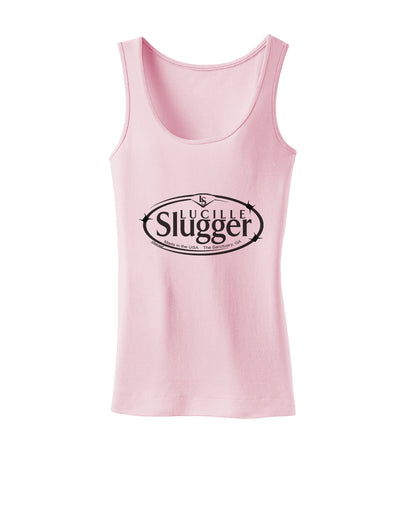 Lucille Slugger Logo Womens Petite Tank Top by TooLoud-TooLoud-SoftPink-X-Small-Davson Sales