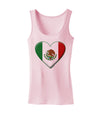 Mexican Flag Heart - Beveled Womens Tank Top by TooLoud-Womens Tank Tops-TooLoud-SoftPink-X-Small-Davson Sales