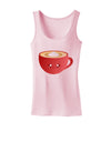 Cute Christmas Drink Eggnog Womens Tank Top-Womens Tank Tops-TooLoud-SoftPink-X-Small-Davson Sales