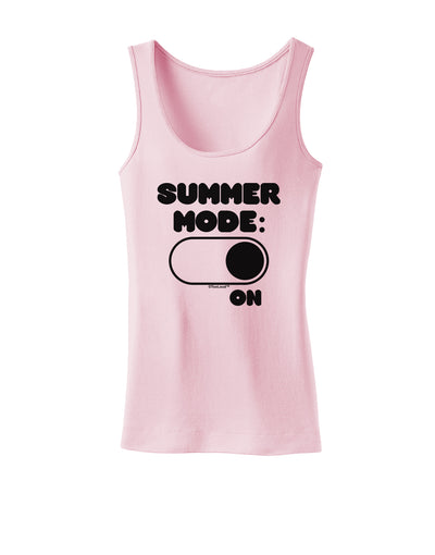 Summer Mode On Womens Tank Top by TooLoud-Womens Tank Tops-TooLoud-SoftPink-X-Small-Davson Sales