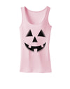 Happy Cute Jack O' Lantern Pumpkin Face Womens Tank Top-Womens Tank Tops-TooLoud-SoftPink-X-Small-Davson Sales