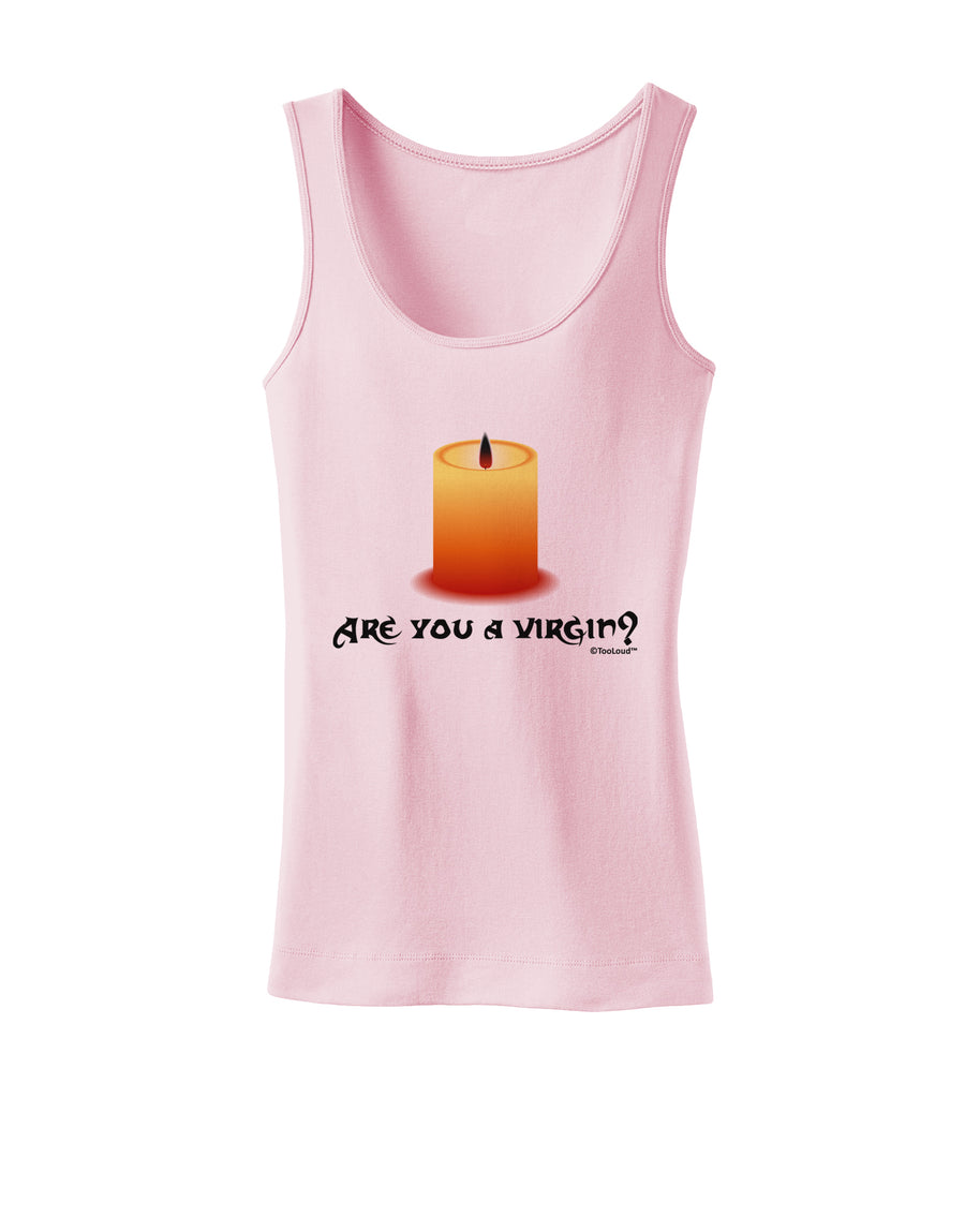 Are You A Virgin - Black Flame Candle Womens Tank Top by TooLoud-Womens Tank Tops-TooLoud-White-X-Small-Davson Sales