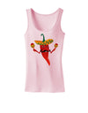 Red Hot Mexican Chili Pepper Womens Tank Top-Womens Tank Tops-TooLoud-SoftPink-X-Small-Davson Sales