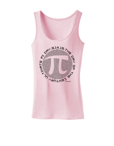 Ultimate Pi Day - Retro Computer Style Pi Circle Womens Tank Top by TooLoud-Womens Tank Tops-TooLoud-SoftPink-X-Small-Davson Sales
