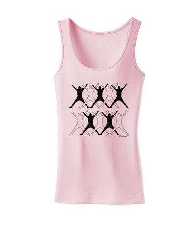 Ten Lords A Leaping Womens Tank Top-Womens Tank Tops-TooLoud-SoftPink-X-Small-Davson Sales