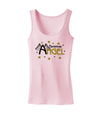 Christmas Angel Text Womens Tank Top-Womens Tank Tops-TooLoud-SoftPink-X-Small-Davson Sales