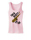 Talk Dirty To Me Saxophone Womens Tank Top-Womens Tank Tops-TooLoud-SoftPink-X-Small-Davson Sales