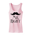 Matching Husband and Wife Designs - Mr Right Womens Tank Top-Womens Tank Tops-TooLoud-SoftPink-X-Small-Davson Sales