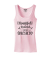 Thankful grateful oh so blessed Womens Petite Tank Top-Womens Tank Tops-TooLoud-SoftPink-X-Small-Davson Sales