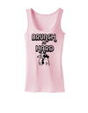 TooLoud Brunch So Hard Hen Womens Petite Tank Top-Womens Tank Tops-TooLoud-SoftPink-X-Small-Davson Sales