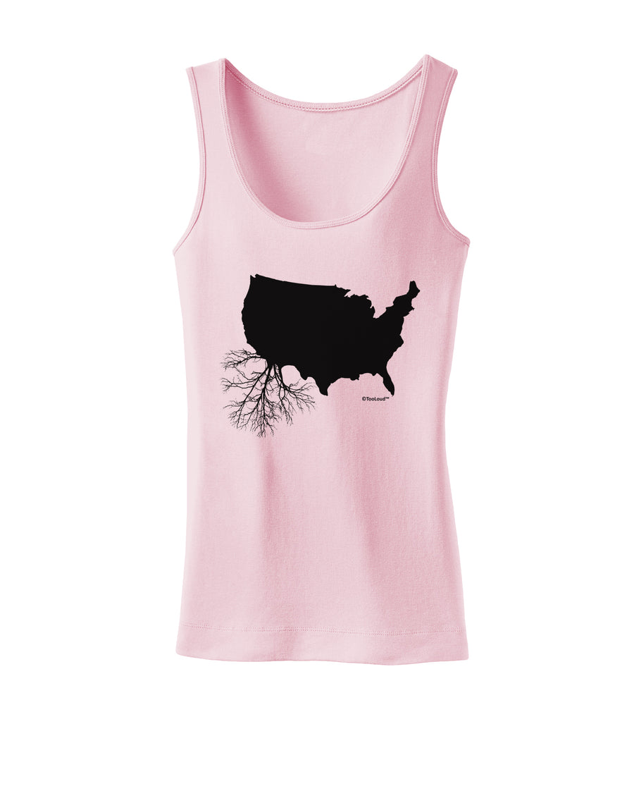 American Roots Design Womens Tank Top by TooLoud-Womens Tank Tops-TooLoud-White-X-Small-Davson Sales