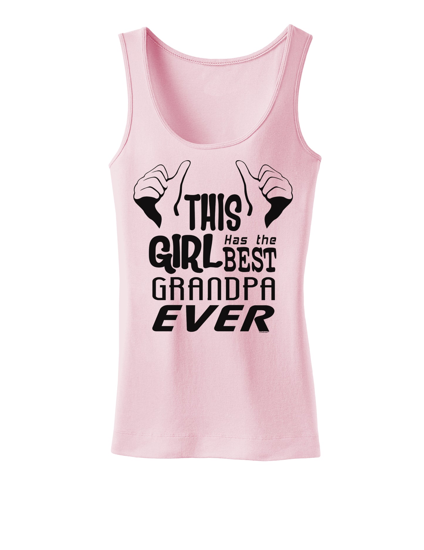 This Girl Has The Best Grandpa Ever Womens Tank Top-Womens Tank Tops-TooLoud-SoftPink-X-Small-Davson Sales