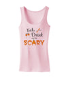 Eat Drink Scary Black Womens Tank Top-Womens Tank Tops-TooLoud-SoftPink-X-Small-Davson Sales