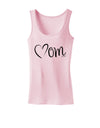 Mom with Brushed Heart Design Womens Tank Top by TooLoud-Womens Tank Tops-TooLoud-SoftPink-X-Small-Davson Sales