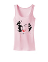 Marilyn Monroe Cutout Design Red Lips Womens Tank Top by TooLoud-Womens Tank Tops-TooLoud-SoftPink-X-Small-Davson Sales