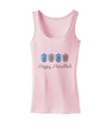 Happy Hanukkah Blue Dreidels Womens Tank Top-Womens Tank Tops-TooLoud-SoftPink-X-Small-Davson Sales