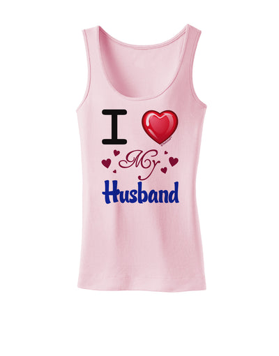 I Love Heart My Husband Womens Tank Top-Womens Tank Tops-TooLoud-SoftPink-X-Small-Davson Sales