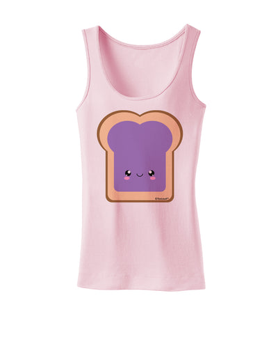 Cute Matching Design - PB and J - Jelly Womens Tank Top by TooLoud-Womens Tank Tops-TooLoud-SoftPink-X-Small-Davson Sales