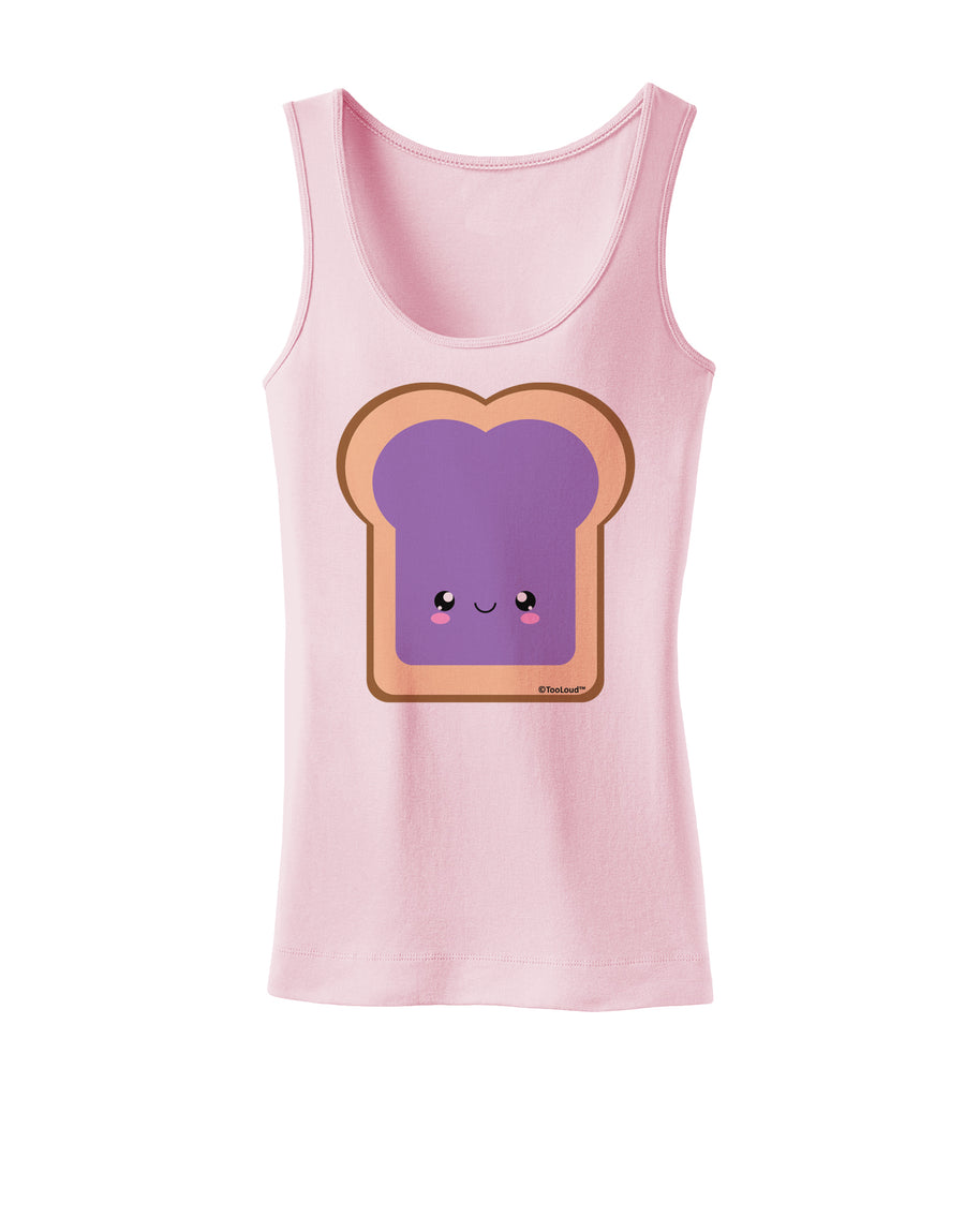 Cute Matching Design - PB and J - Jelly Womens Tank Top by TooLoud-Womens Tank Tops-TooLoud-White-X-Small-Davson Sales