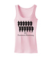 Twelve Drummers Drumming Text Womens Tank Top-Womens Tank Tops-TooLoud-SoftPink-X-Small-Davson Sales