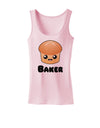 Baker Cute Roll Womens Tank Top-Womens Tank Tops-TooLoud-SoftPink-X-Small-Davson Sales