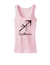 Sagittarius Symbol Womens Petite Tank Top-TooLoud-SoftPink-X-Small-Davson Sales