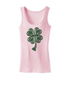 3D Style Celtic Knot 4 Leaf Clover Womens Tank Top-Womens Tank Tops-TooLoud-SoftPink-X-Small-Davson Sales